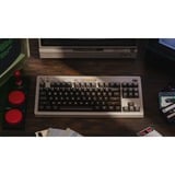 8BitDo Retro Mechanical Keyboard - C64 Edition, gaming toetsenbord beige/zwart, Kailh Box White V2