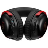 HyperX Cloud III S Wireless over-ear gaming headset Zwart/rood, Pc, PlayStation 5, Nintendo Switch