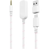 HyperX Cloud III over-ear gaming headset Wit/roze, Pc, PS5, PS4, Xbox Series X|S, Xbox One, Nintendo Switch