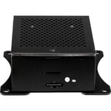 Joy-IT Aluminium behuizing met fan voor Raspberry Pi 5 Zwart