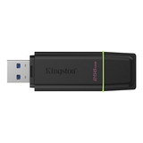 Kingston DataTraveler Exodia 256 GB usb-stick Zwart/groen, USB-A 3.2 Gen 1 (5 Gbit/s)