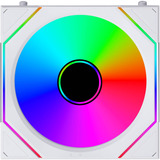 Lian Li UNI FAN SL-INF FLEX 120 Wireless RGB case fans Wit, 3 stuks, 120 x 124 x 28 mm, PWM, Incl. controller