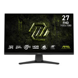 MSI MAG 272F X24 27" gaming monitor Zwart, 2x HDMI, 1x DisplayPort, AMD FreeSync, 240 Hz