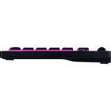Razer BlackWidow V4 Low-Profile RGB mechanisch gaming toetsenbord Zwart, US lay-out (QWERTY), Razer Low-Profile Green	, 80% (TKL)	