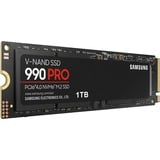 SAMSUNG 990 PRO 1 TB SSD MZ-V9P1T0BW, PCIe Gen 4.0 x4, NVMe 2.0