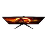 AOC 27G2SPAE/BK 27" gaming monitor Zwart/rood, 165 Hz, HDMI, DisplayPort, Freesync