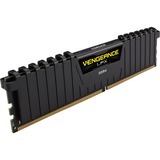 Corsair 8 GB DDR4-3200 werkgeheugen Zwart, CMK8GX4M1E3200C16, Vengeance LPX, XMP