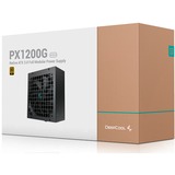 DeepCool PX1200G 1200W voeding  Zwart, 3x PCIe, 1x 12VHPWR, Kabel-Management