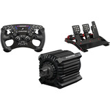  Fanatec ClubSport DD + Steering Wheel Formula V2.5 + Pedals V3 Bundel Zwart, Basis, stuur en pedalen