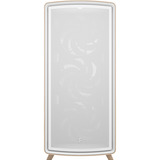 Fractal Design Summit Chalk White TG midi tower behuizing Wit/houtkleur | 2x USB-A | 1x USB-C | Tempered Glass