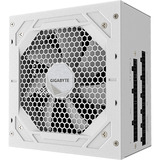 GIGABYTE UD1000GM PG5 V2 ICE modulaire 1000 watt voeding  Wit, 1x 12V-2x6, 4x PCIe