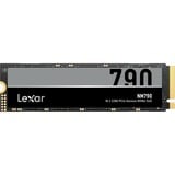 Lexar NM790, 8 TB SSD Zwart/grijs, PCIe 4.0 x4, NVMe 1.4, M.2 2280