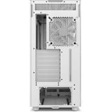 NZXT H7 Flow midi tower behuizing Wit (mat) | 2x USB-A | 1x USB-C | Tempered Glass