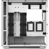 NZXT H7 Flow midi tower behuizing Wit (mat) | 2x USB-A | 1x USB-C | Tempered Glass