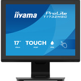 iiyama ProLite T1732MSC-B2S 17" touchscreen monitor Zwart, VGA, HDMI, DisplayPort, Audio, Touchscreen