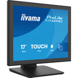 iiyama ProLite T1732MSC-B2S 17" touchscreen monitor Zwart, VGA, HDMI, DisplayPort, Audio, Touchscreen