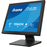 iiyama ProLite T1732MSC-B2S 17" touchscreen monitor Zwart, VGA, HDMI, DisplayPort, Audio, Touchscreen