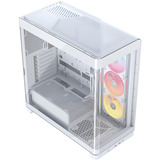 Corsair FRAME 4500X LX-R RGB LINK midi tower behuizing Wit | 2x USB-A | 1x USB-C | Tempered Glass