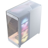 Corsair FRAME 4500X LX-R RGB LINK midi tower behuizing Wit | 2x USB-A | 1x USB-C | Tempered Glass