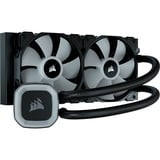 Corsair H100 RGB waterkoeling Zwart, 4-pins PWM fan-connector