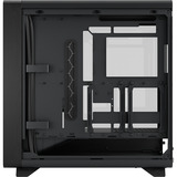 Fractal Design Summit Blackout TG midi tower behuizing Zwart | 2x USB-A | 1x USB-C | Tempered Glass