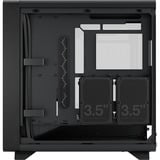 Fractal Design Summit Blackout TG midi tower behuizing Zwart | 2x USB-A | 1x USB-C | Tempered Glass
