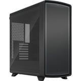 Fractal Design Summit Blackout TG midi tower behuizing Zwart | 2x USB-A | 1x USB-C | Tempered Glass