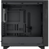 Fractal Design Summit Blackout TG midi tower behuizing Zwart | 2x USB-A | 1x USB-C | Tempered Glass