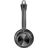 HP Poly Voyager Focus 2 USB-C on-ear headset Incl. USB-C/A Adapter + Oplaadstandaard