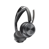 HP Poly Voyager Focus 2 USB-C on-ear headset Incl. USB-C/A Adapter + Oplaadstandaard