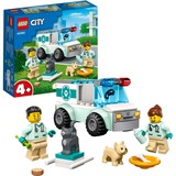 LEGO City - Dierenarts reddingswagen Constructiespeelgoed 60382