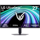 LG UltraGear G5 27G523B-B.AEU 27" gaming monitor Zwart, HDMI, DisplayPort, 200 Hz