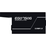 Lian Li EDGE GOLD modulaire 750 watt voeding  Zwart, 1x 12V-2x6, 3x PCIe