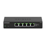 Netgear 5-port 2.5G Multi-Gigbit  Ethernet Plus Switch (MS305E) Zwart, Unmanaged