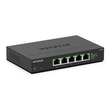 Netgear 5-port 2.5G Multi-Gigbit  Ethernet Plus Switch (MS305E) Zwart, Unmanaged