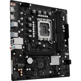 ASRock B860M-H2 socket 1851 moederbord Zwart, RAID, Gb-LAN, Sound, µATX