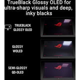 ASUS ROG Swift PG27UCWM 26.5" 4K Ultra HD gaming monitor Zwart, 1x DisplayPort, 2x HDMI, 1x USB-C, 240 Hz / 480 Hz, 2x HDMI, 1x DisplayPort, USB Hub, AMD Free-Sync