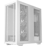 DeepCool MORPHEUS midi tower behuizing Wit | 4x USB-A | 1x USB-C | RGB | Tempered Glass