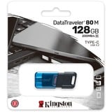 Kingston DataTraveler 80 M 128 GB usb-stick USB-C 3.2 Gen 1