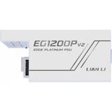 Lian Li Edge Platinum V2 1200 watt voeding  Wit, 1x 12V-2x6, 1x PCIe