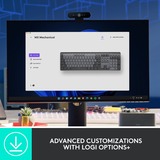 Logitech MX Mechanical toetsenbord Zwart, US-International lay-out (QWERTY), 100%, Bluetooth