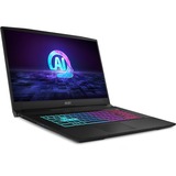 MSI Katana A17 AI (B8VF-836BE) 17.3"  gaming laptop Zwart | Ryzen 9 8945HS | RTX 4060 | 16 GB | 1 TB SSD | 144 Hz