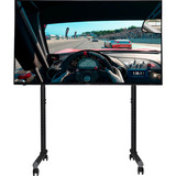 Next Level Racing Round Tube Single Monitor standaard Zwart