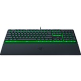 Razer Ornata V3 X RGB gaming toetsenbord Zwart, FR lay-out (AZERTY), Membraan, 100%, RGB leds