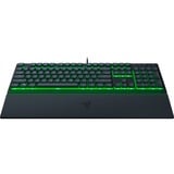 Razer Ornata V3 X, gaming toetsenbord Zwart, FR lay-out, Membraan, RGB leds