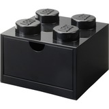 Room Copenhagen LEGO Brick Drawer 4 Zwart opbergdoos Zwart