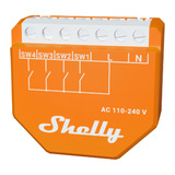 Shelly Wave i4 LR (EU) schakelaar Oranje, Z-Wave