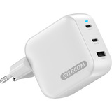 Sitecom 100W GaN Power Delivery wandoplader Wit