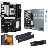 ALTERNATE Upgrade Kit PRIME B650-PLUS WIFI + Ryzen 5 7500X3D + 32 GB + 2 TB SSD Moederbord, CPU, Geheugen, SSD