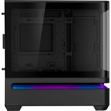 ASUS Prime AP202 midi tower behuizing Zwart | 2x USB-A | 1x USB-C | RGB | Tempered Glass